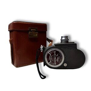 Bell & Howell 134 8mm Movie Camera w/ Case Mid-Century Wind-Up Film Camera